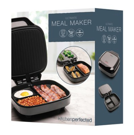 Meal Maker LLOYTRON 1200Watt 3 Compartment Black - Image 2