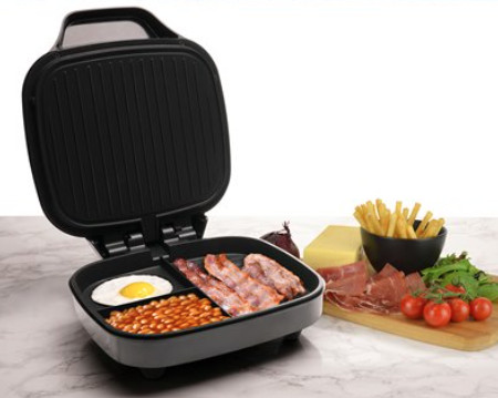 Meal Maker LLOYTRON 1200Watt 3 Compartment Black - Image 3