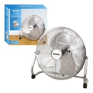 Fan 14" Chrome High Velocity