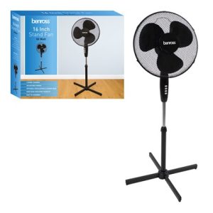 Fan 16" Pedestal Black