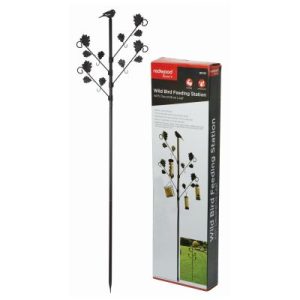 Bird Feeding Station Wild Leaf Design  D