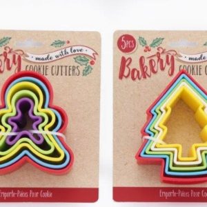Christmas Cookie Cutters x5