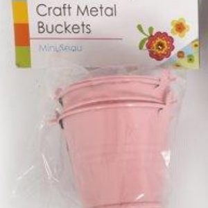 Bucket Miniature x2 Pink