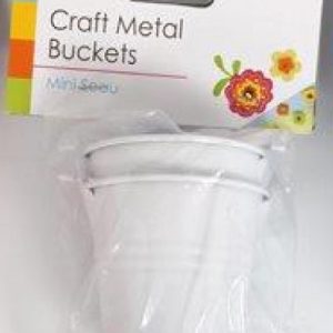 Bucket Miniature x2 White