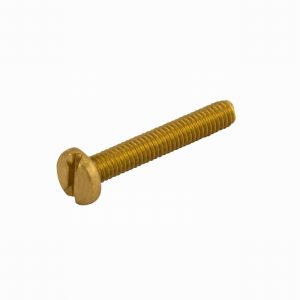 Machine Screw Pan Head Brass M4x12mm