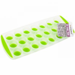 Ice Cube Tray Flexible Deluxe 21 Compartment