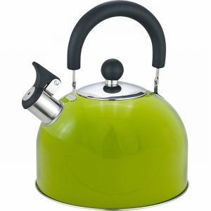 Kettle Whistling 2.5Ltr. Deluxe SS & Green