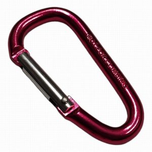 Hook Snap Aluminium Pink
