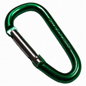 Hook Snap Aluminium Green