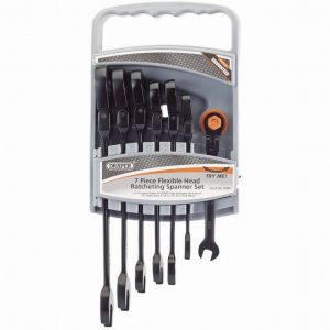 Spanner Set Combination Ratcheting 7Pce. Flexi Head