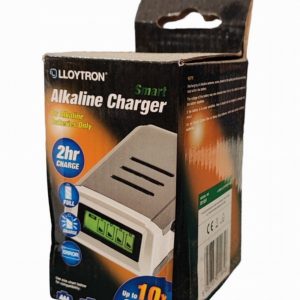Battery Charger for ALKALINE Batteries AAorAAAx4 SMART