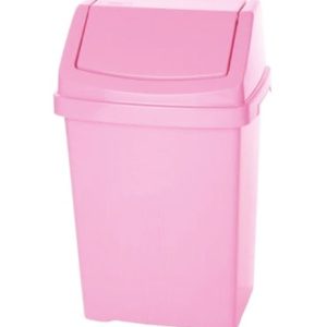 Bin Swing Top 50Ltr. Pink  D