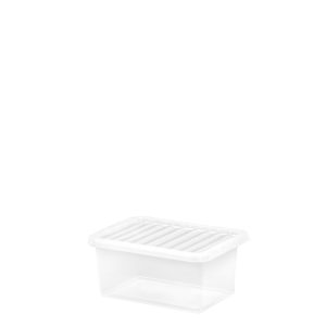 Box & Lid   17Ltr. CRYSTAL Clear Base & Lid