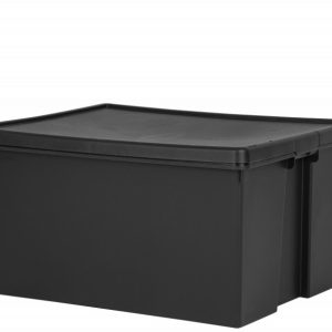 Box & Lid  150Ltr. WHAM BAM HEAVY Duty Black