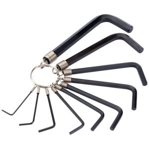 Hexagon Key Set 10pce Metric