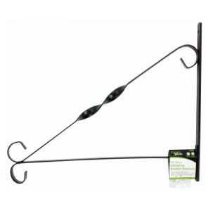 Hanging Basket Bracket 35cm 14" Black