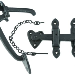 Antique Black Latch Suffolk Plain