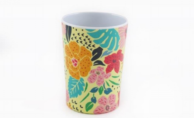 Picnic Ware Cuo Melamime FLORAL 11x8cm