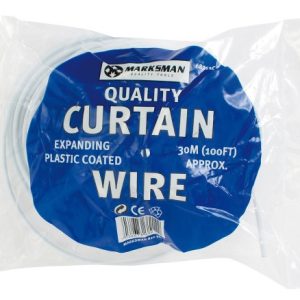Curtain Wire in 30Mtr. 100ft Poly. Bags PER FT  [*]