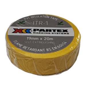 Tape Insulating 19mmx20m Yellow