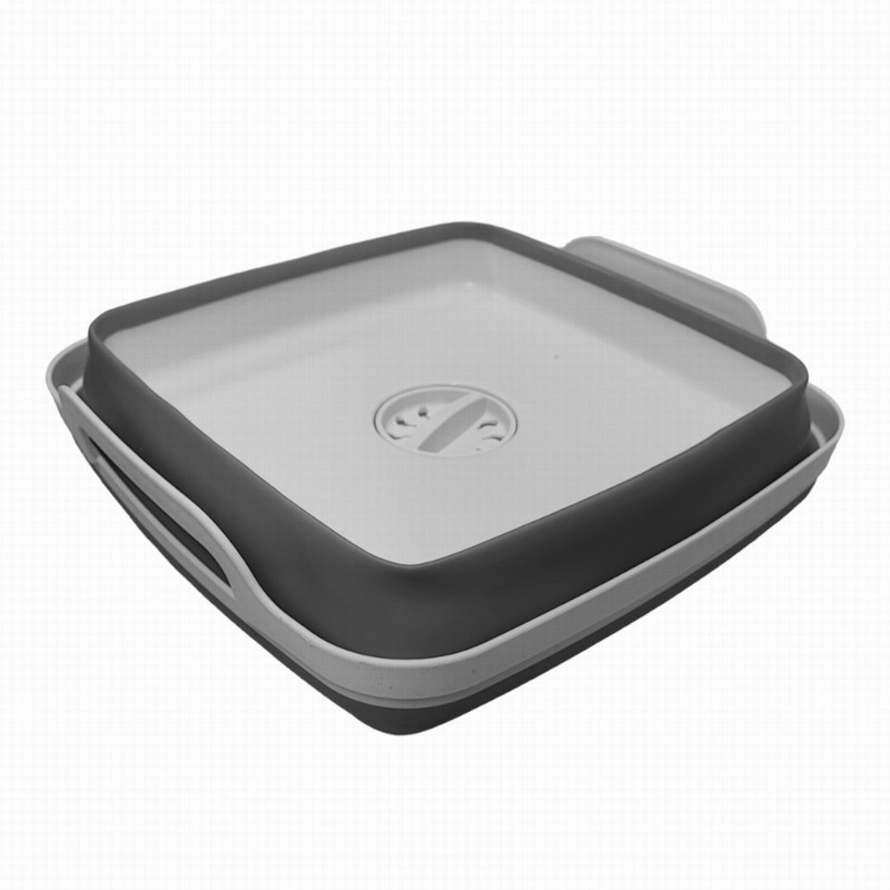 Sink WARRIOR Camping silicone Collapsible Fixed Handle Grey - Image 4