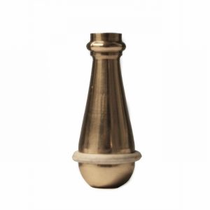 Cord Weight Brass Acorn