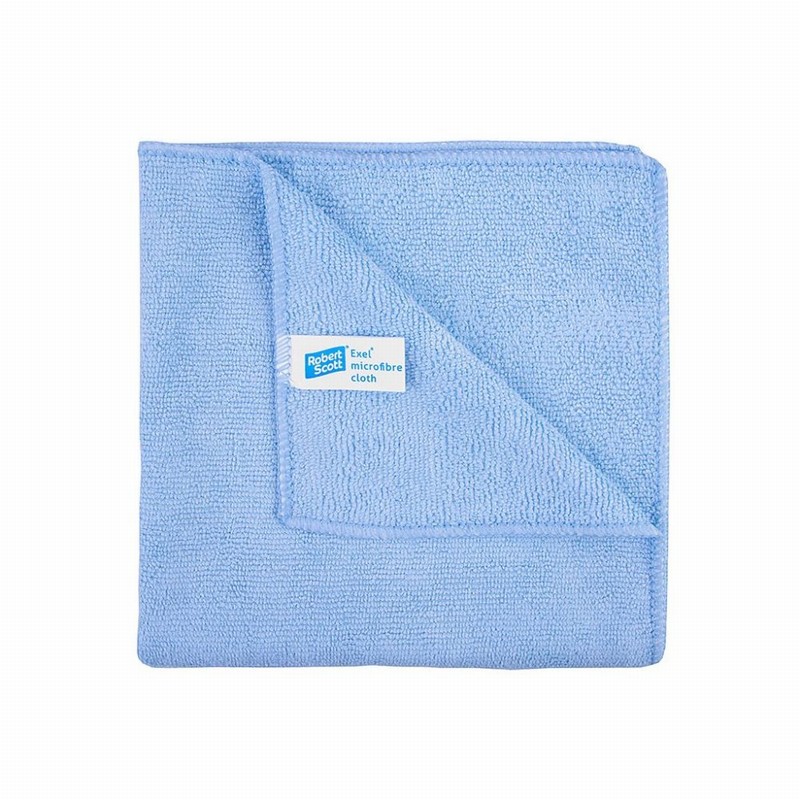 Cloth Microfibre 40x40cm Blue EXCEL