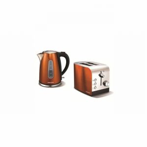 Kettle & Toaster Twin Pack ACCENTS Copper & SS