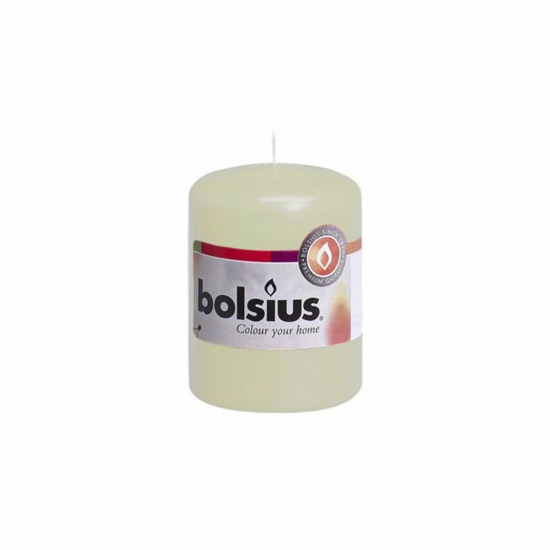 Candle Red Pillar 89x60mm 22Hour Approx.