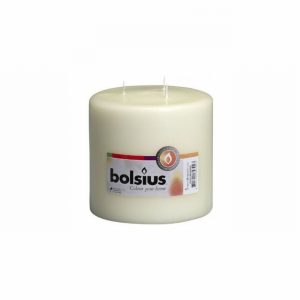 Candle Ivory MAMMOTH Pillar 150x150 3Wick