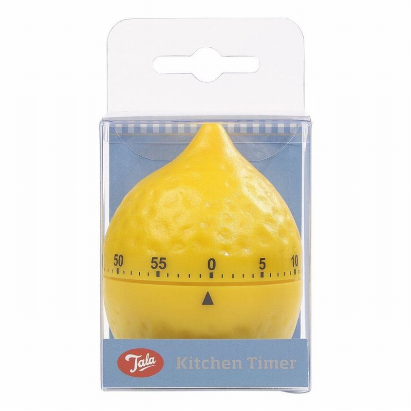 Timer Mechanical Yellow Lemon Design 60Minute D
