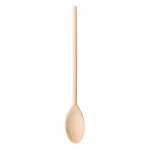 Spoon Wooden 25.5cm Beech Waxed