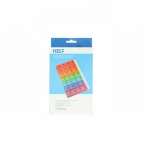 Pill Organiser Box 4Per Day Detachable