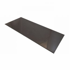 Shelf DURALINE Floating Glass Black 80x20cm x12mm D