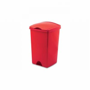 Bin ADDIS Lift Top 48Ltr. Red