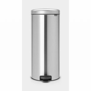 Pedal Bin Matt Steel 30Ltr Motion Control F/P Proof NI