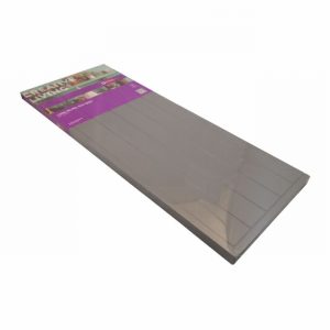 Shelf Board DURALINE Long Island Grey 60x23.5cm D