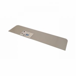 Shelf DURALINE Floating Glass Frost 60x15cm Radius Edge D