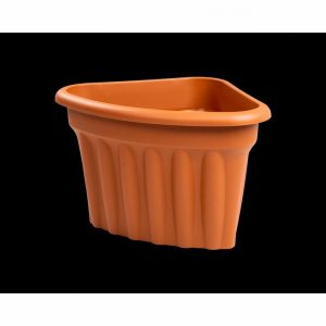 Planter VISTA 40cm Corner Terra