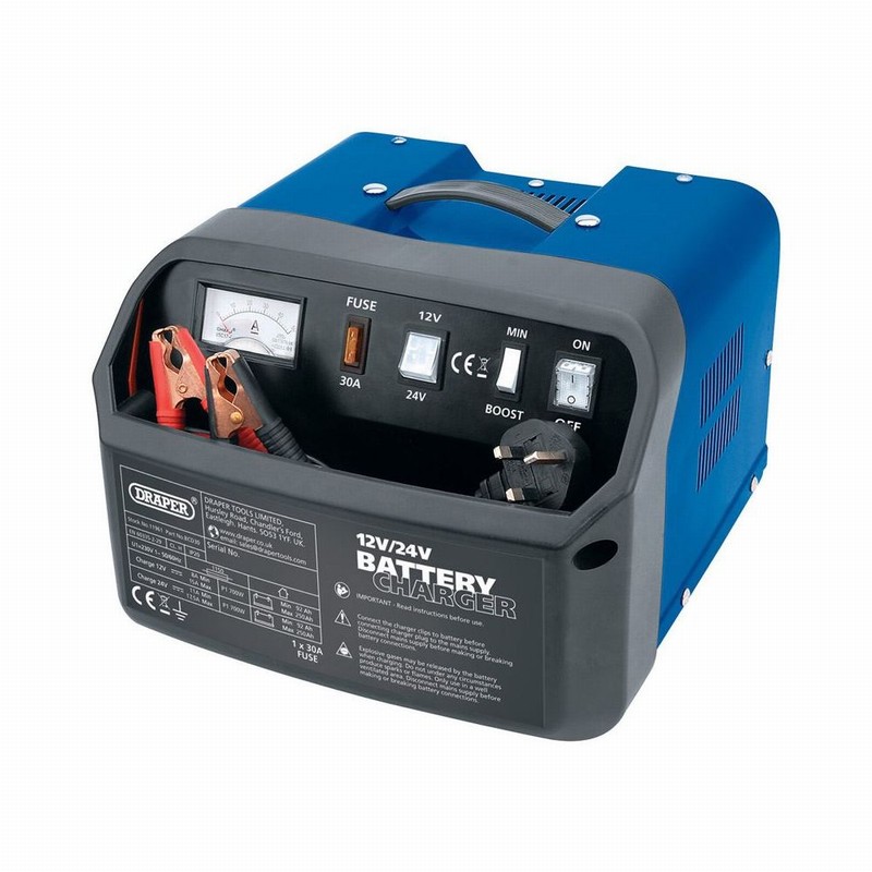 Battery Charger DRAPER 12&24Volt 15Amp