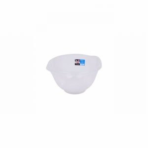 Bowl Mixing Natural Plastic 4Ltr. Lipped & Callibrated