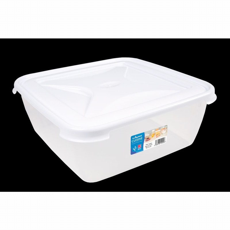 Food Box Square 10Ltr. WHITE