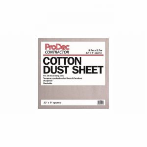 Dust Sheet Cotton Twill 12x9' Approx.