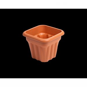 Planter VISTA 25cm Square Terra.