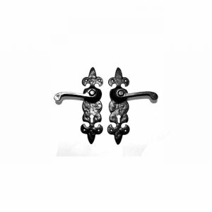 Antique Black Lever Lock FdL 7.5inch