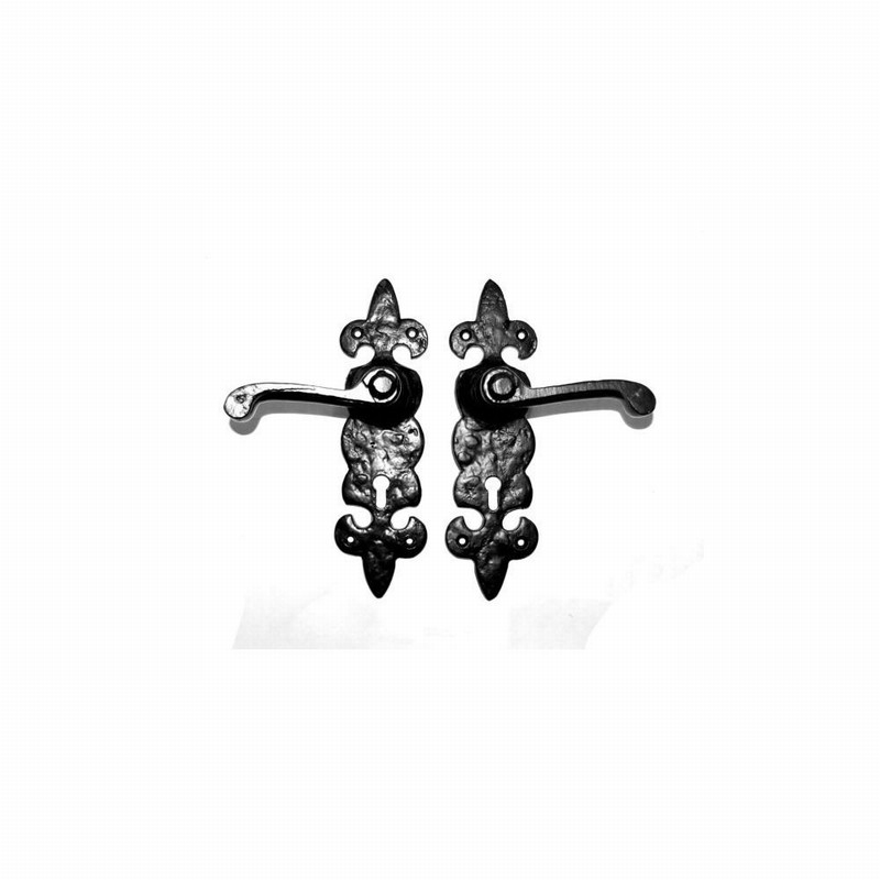 Antique Black Lever Lock FdL 7.5inch