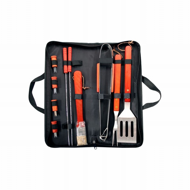 Barbecue BBQ Tool Set 11Pce. SS in Bag