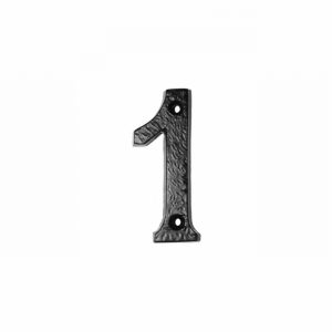 Antique Black Numeral No.1