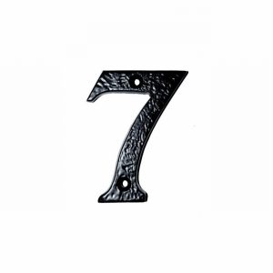 Antique Black Numeral No.7