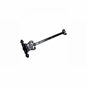 Antique Black Hinge Tee 4" x 11 3/4" D